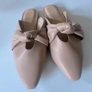 A New Day beige mule size 8.5